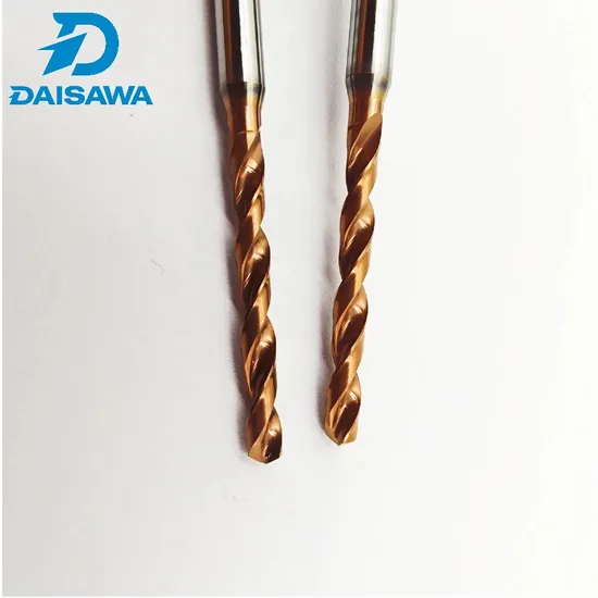  CNC Carbide Drill Bit External Cooling HRC60 Wear-Resistant Coating Universal for Metal Drilling